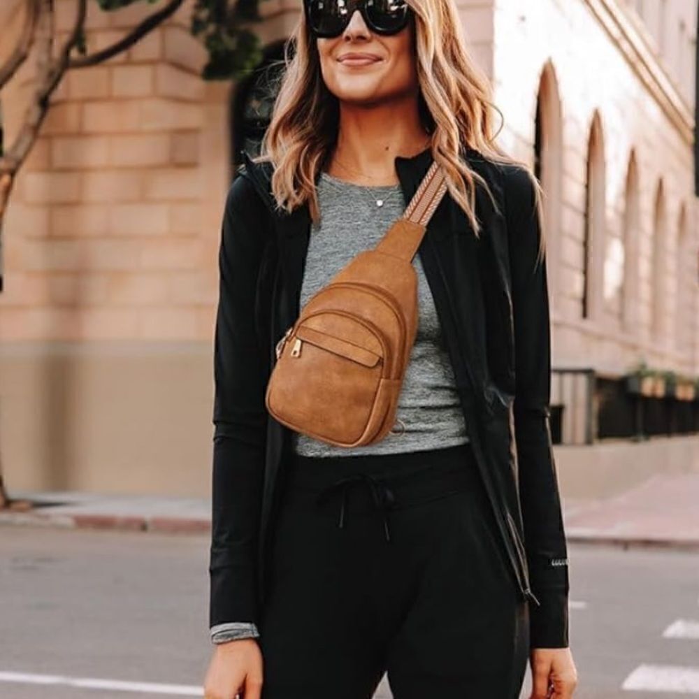 Leather Cross Body Sling Bag